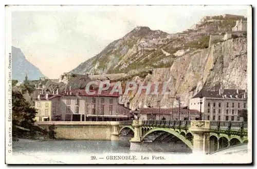 Dauphine Cartes postales Grenoble Les forts