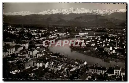 Dauphine Ansichtskarte AK Grenoble La Tronche Vue generale l&#39isere et les Alpes