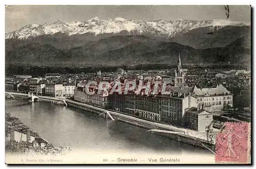 Dauphine Cartes postales Grenoble Vue generale