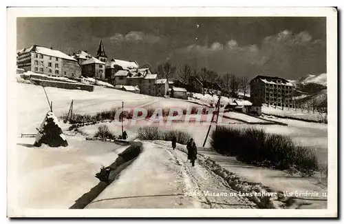 Villard de Lans en hiver Cartes postales moderne Vue generale