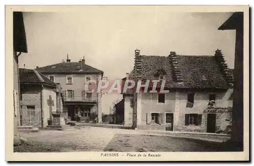 Passins Cartes postales Place de la Bascule