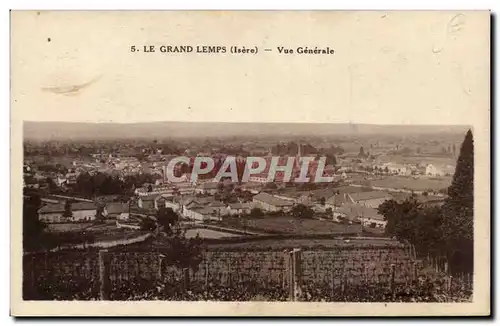 Cartes postales Le Grand lemps Vue generale