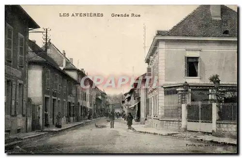 Les Avenieres Cartes postales Grande rue