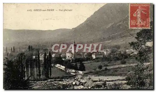 Cartes postales Gresy sur Isere Vue generale