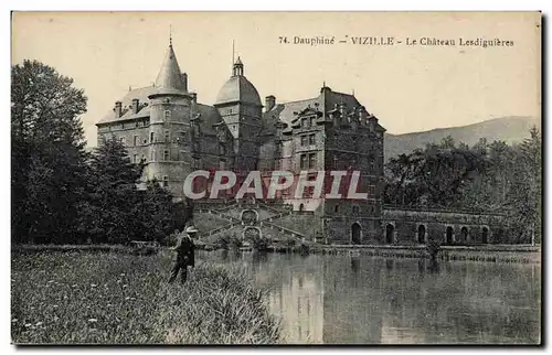 Vizille Cartes postales Le chateau Lesdiguieres