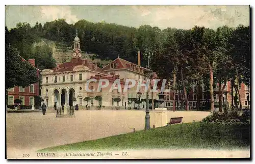 Uriage Cartes postales L&#39etablisssement thermal