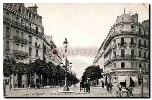 Grenoble Cartes postales Avenue Alsace Lorraine