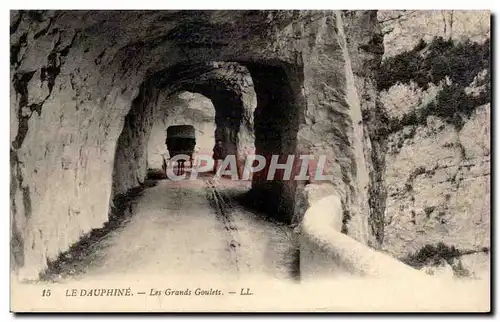 Dauphine Cartes postales Les grands goulets