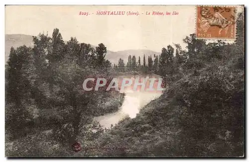 Montalieu Cartes postales Le Rhone les iles