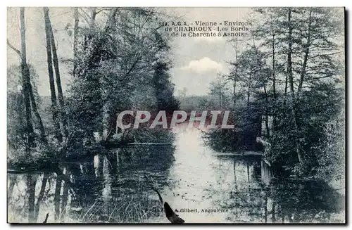 Vienne Ansichtskarte AK Environs de Charroux Les bords de la charente a Asnois