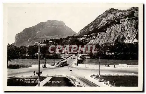 Grenoble Ansichtskarte AK Place de la Bastille et le Neron