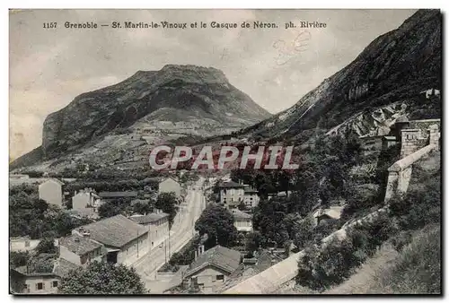 Grenoble Cartes postales Saint Martin le Vinoux et le casque de Neron