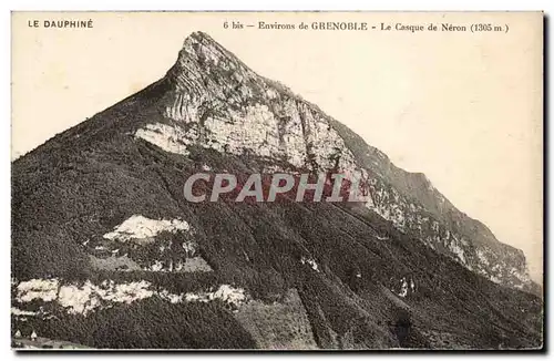 Dauphine Cartes postales Environs de Grenoble Le casque de Neron