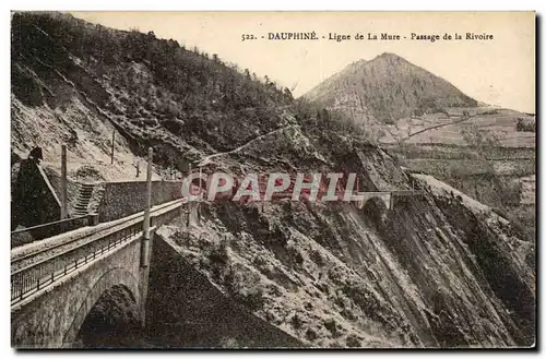 Dauphine Cartes postales Ligne of Walls Passage of Rivoire