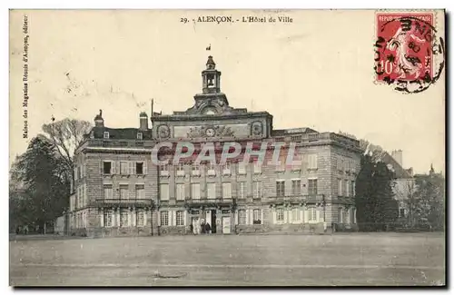 Alencon Cartes postales Hotel de ville