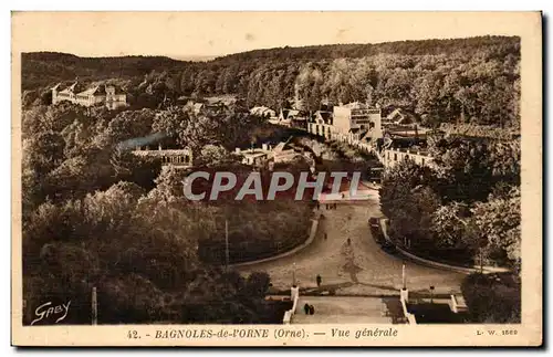Bagnoles de l'orne Cartes postales Vue generale
