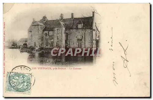 Les Yverteaux pres Briouze Cartes postales Le chateau