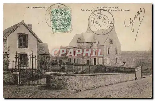 Environs de Laigle Saint Sulpice sur Riste Cartes postales Vue sur le Prieure