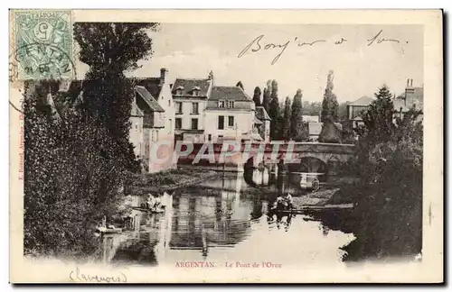 Argentan Cartes postales Le pont de l'Orne