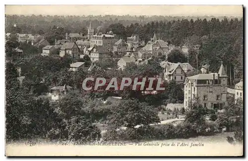 Tesse la Madeleine Cartes postales Vue generale prise de l&#39abri Janolin