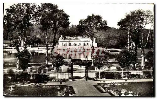 Bagnoles de l&#39Orne Cartes postales moderne Le casino du lac vu du grand hotel