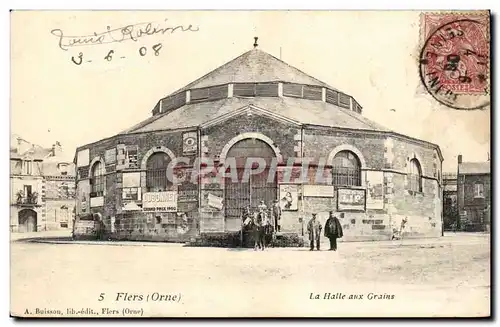 Flers Cartes postales La halle aux grains