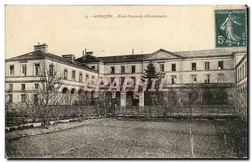 Alencon Cartes postales Ecole normale d'instituteurs