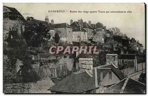 Domfront Cartes postales Restes des vingt quatre tours qui entouraient la ville