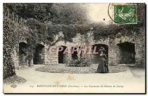 Bagnoles de L&#39orne Cartes postales Les Casemates du chateau de Lassay