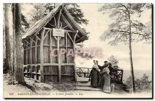 Bagnoles de L'orne Cartes postales L'abri Janolin