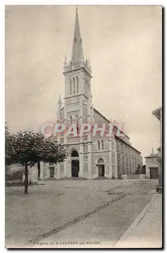 Macon - Eglise de St Laurent les Macon - Ansichtskarte AK