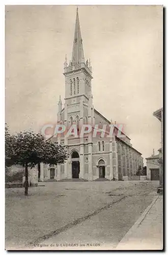 Macon - Eglise de St Laurent les Macon - Cartes postales