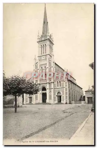 Macon - Eglise de St Laurent les Macon - Cartes postales