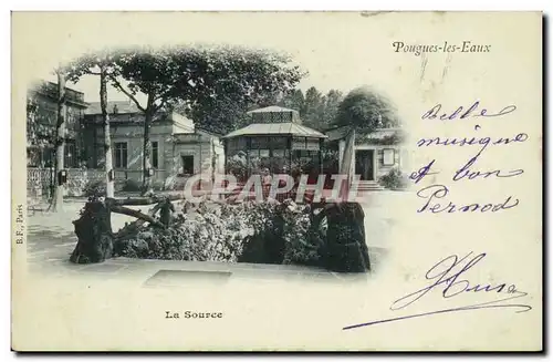 Pougues les Eaux - La Source - Cartes postales