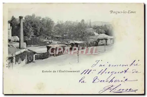 Pougues les Eaux - Entree de l&#39Etablissement - Cartes postales