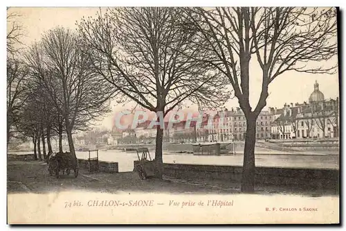 Chalon sur Saone - Vue Prise de L&#39Hopital - Cartes postales