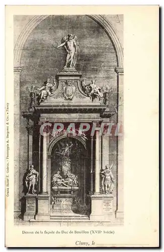 Cluny - La Facade du Duc de Bouillon - Cartes postales