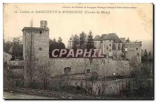 Chateau de Marguerite de Bourgogne - Couches les Mines - Cartes postales