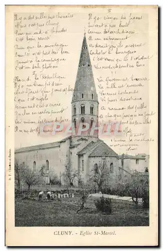 Cluny - Eglise St Marcel - Cartes postales
