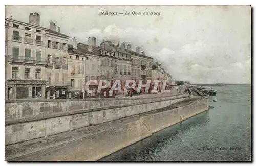 Macon - Le Quai du Nord Cartes postales