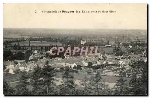 Pougues les Eaux - prise du Mont Givre Cartes postales