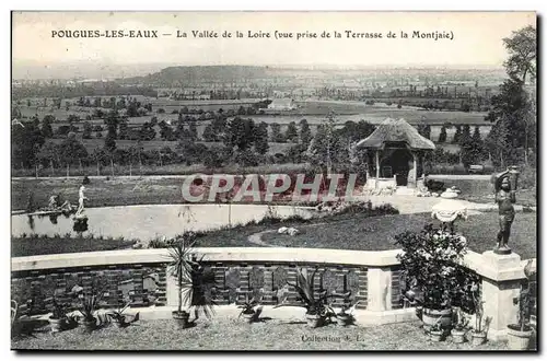 Pougues les Eaux - La Vallee de la Loire - vue prise de la Terrasse de la Montjaie Cartes postales