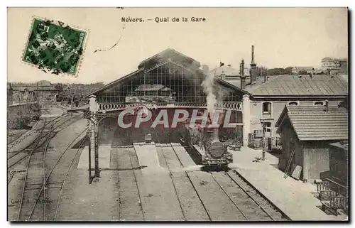 Nevers - Quai de la Gare Cartes postales (train) TOP