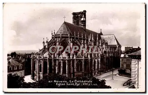 Nevers - La Cathedrale - Eglise Saint Cyr - Ansichtskarte AK