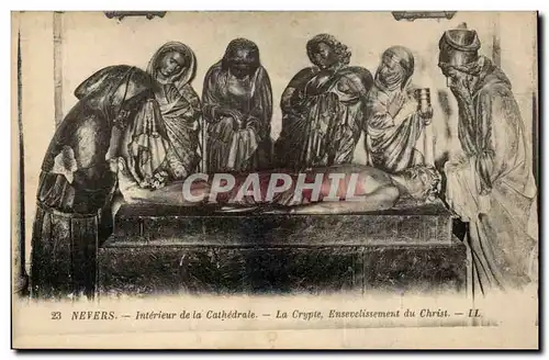 Nevers - Interieur de la Cathedral - La Crypte - Cartes postales