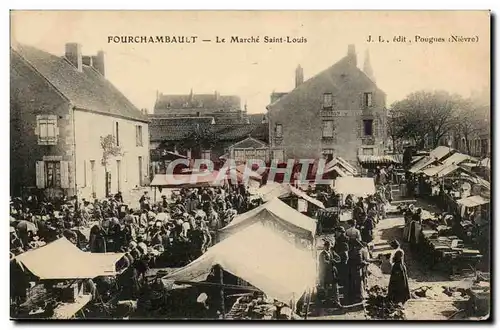 Fourchambault - Le Marche Saint Louis - Cartes postales TOP