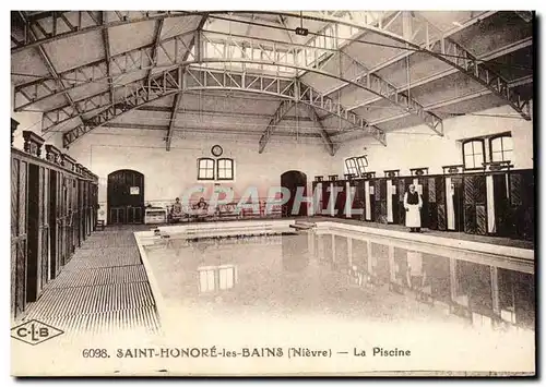 Saint Honore les Bains Cartes postales La piscine