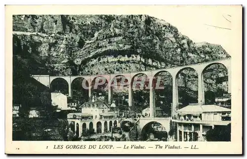 Les Gorges du Loup - Le Viaduc - Cartes postales