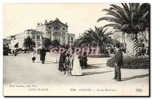 Cannes - Casino Municipal - enfant - Cartes postales