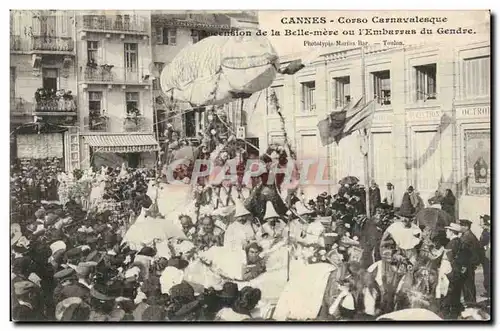 Cannes - Corso Carnavalesque - carnaval - L&#39Ascension de la Belle Mere on L&#39Embarras de Gendre